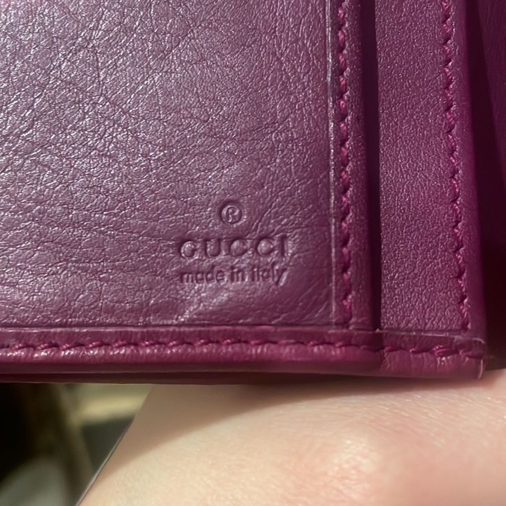 Gucci Python Embossed Wallet - image 6